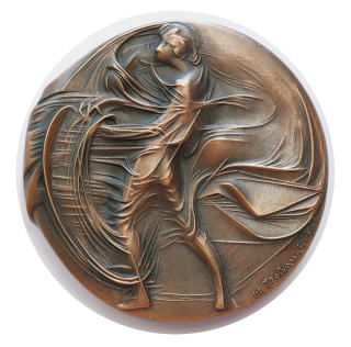 M.Tzobanakisのメダル（6月・表）
