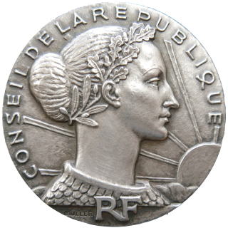 Louis Mullerのメダル（5月・表）